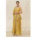 Mustard Saree